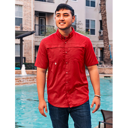 Camisas Outdoors manga corta