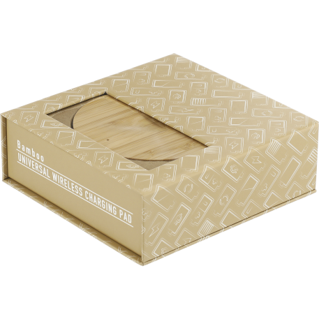 Bamboo Universal Wireless Charging Pad