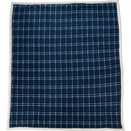 Field & Co.® Plaid Sherpa Blanket