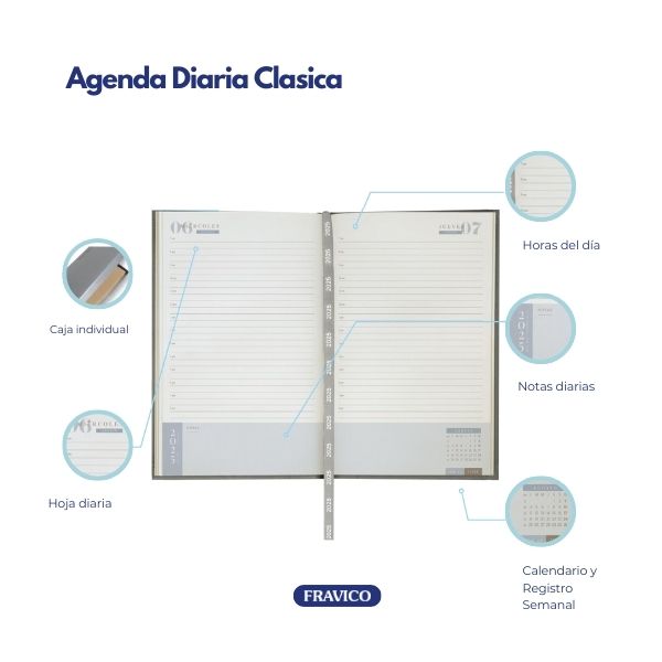 Agenda Diaria Clasica