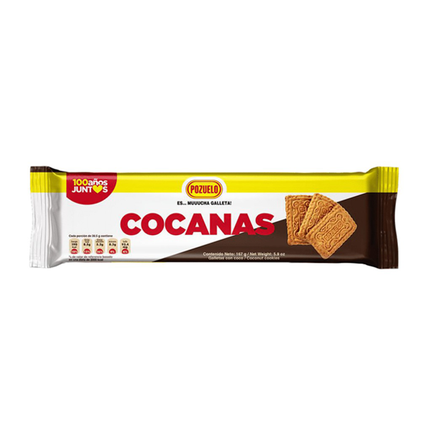 Galleta Cocanas Tubo