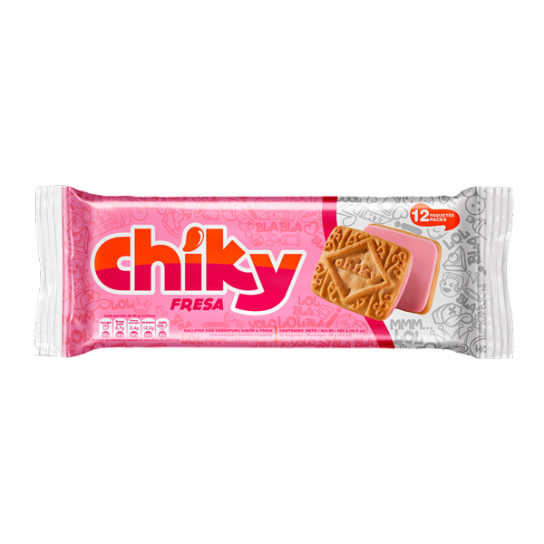 Galletas Chiky Fresa