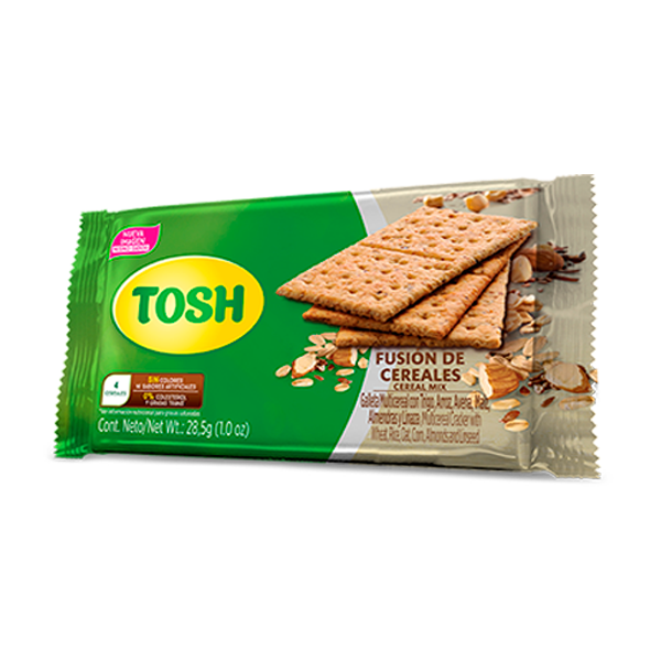 Galletas Tosh Fusión Cereales