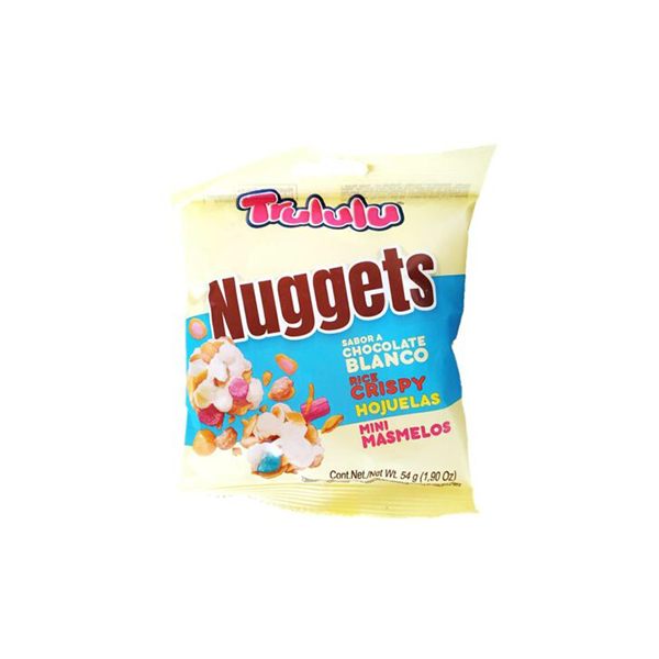 Nuggets sabor a chocolate Blanco