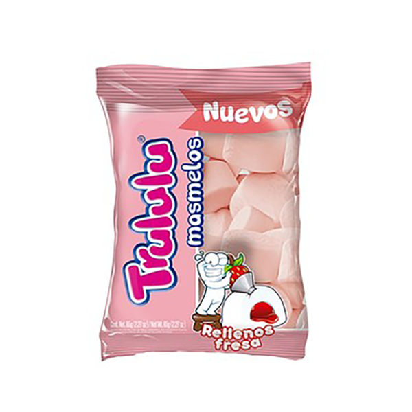 Masmelos Trululu Rellenos de Fresa