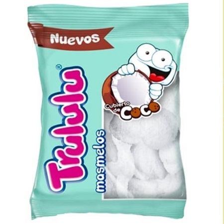 Masmelos Trululu Cubierto de Coco 