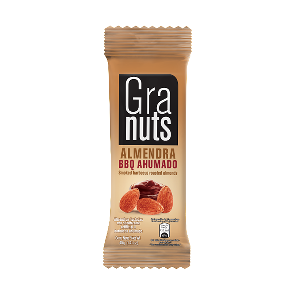 Almendras Saborizadas BBQ Ahumado