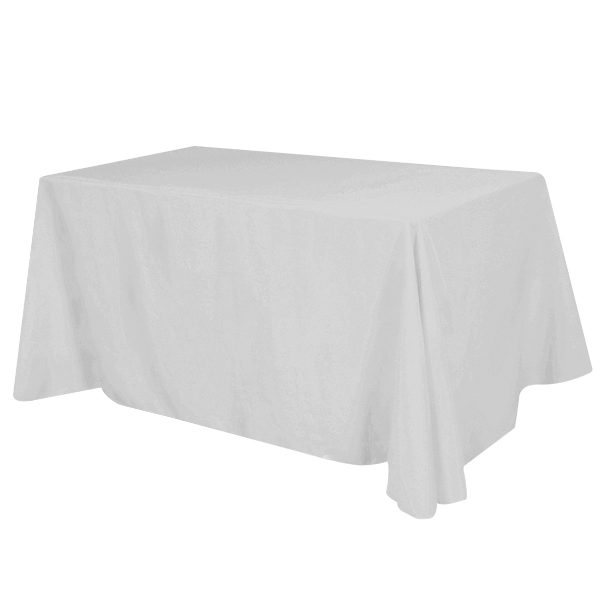 Flat All Over Dye Sub Table Cover - 4-sided, fits 6 table