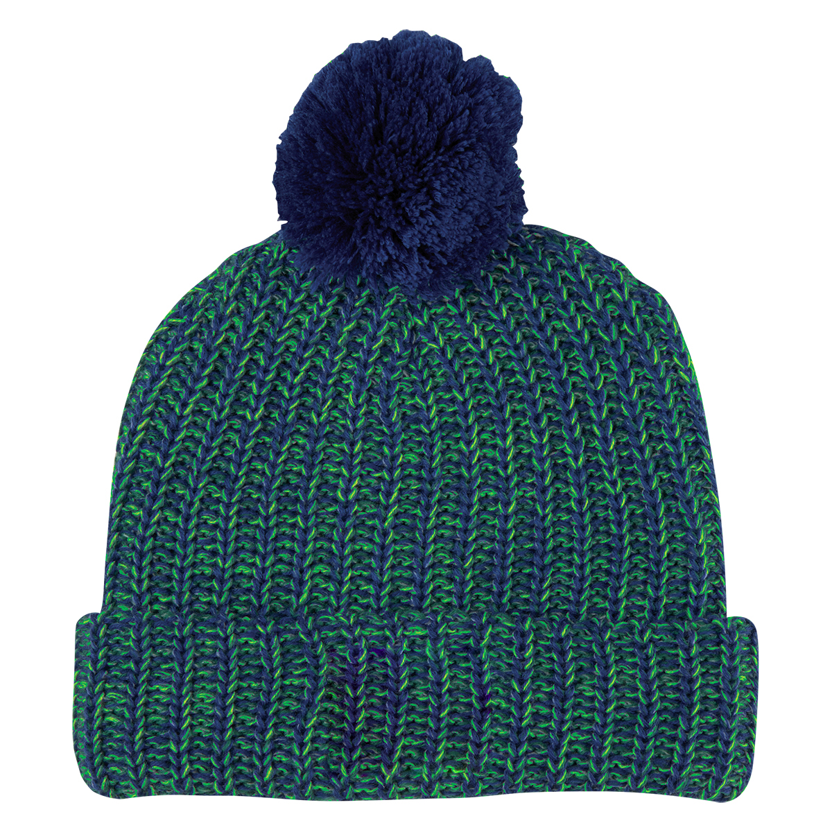 Grace Pom Beanie With Cuff