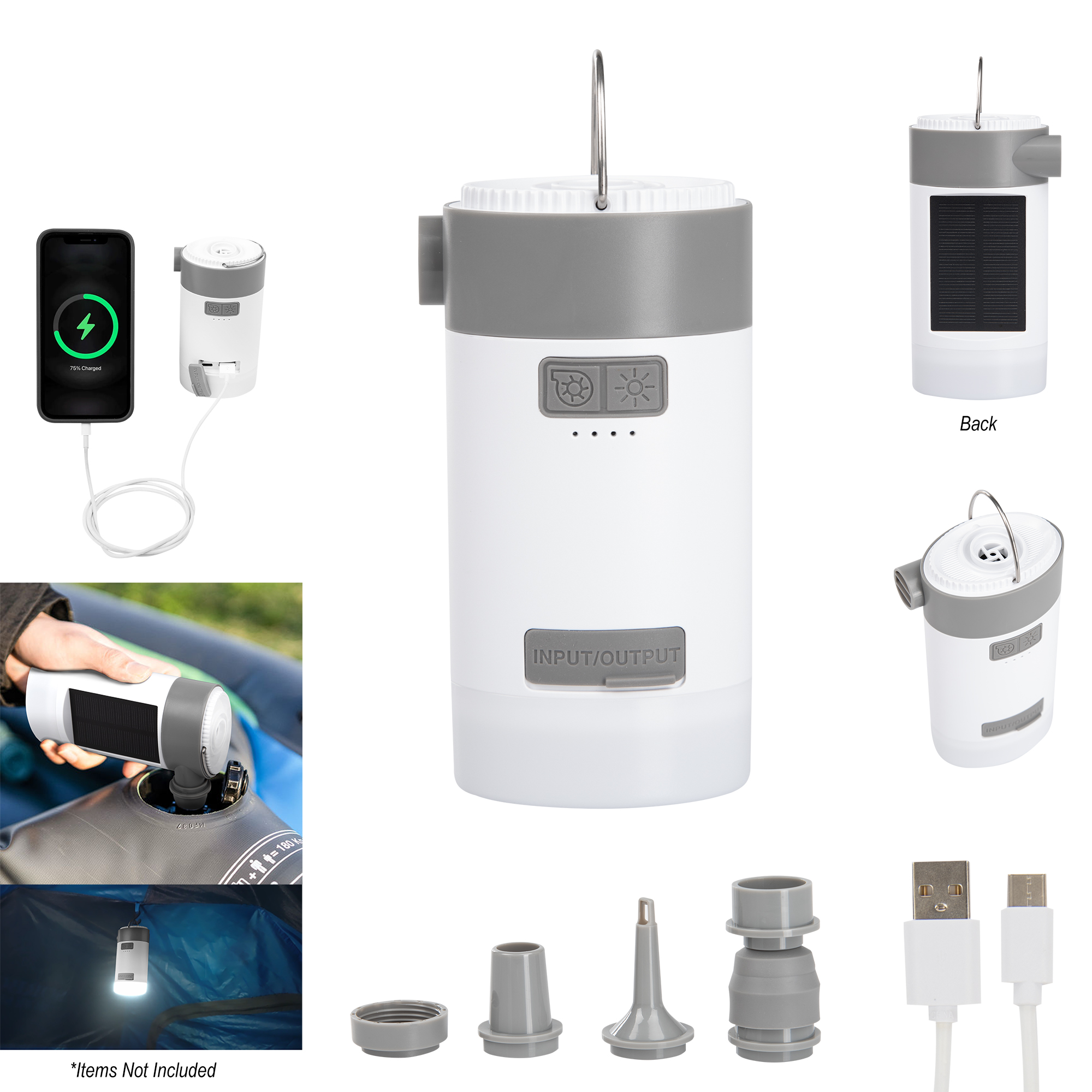 3-In-1 Portable Air Pump