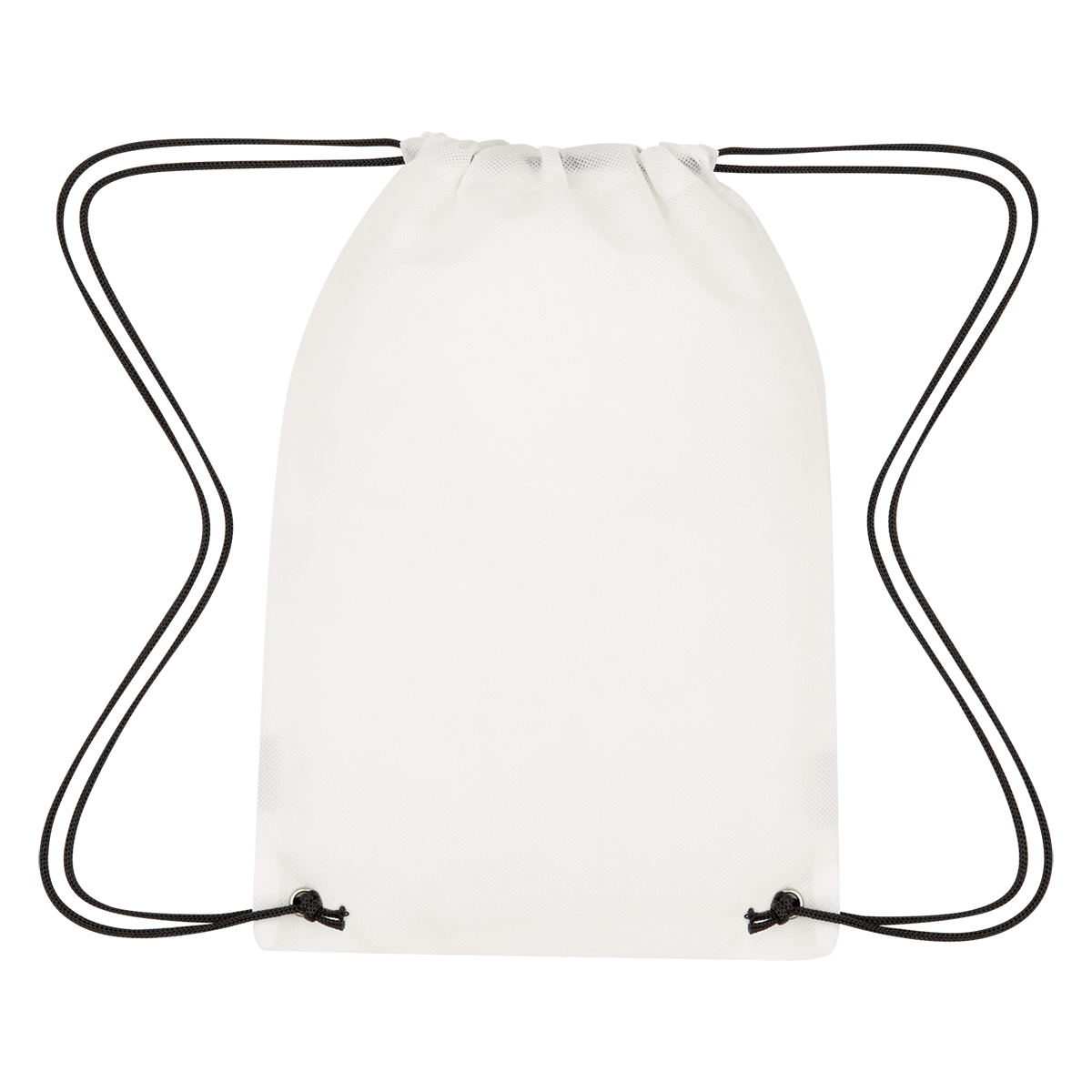 Lil Bit Reflective Non-Woven Coloring Drawstring Bag With Crayons