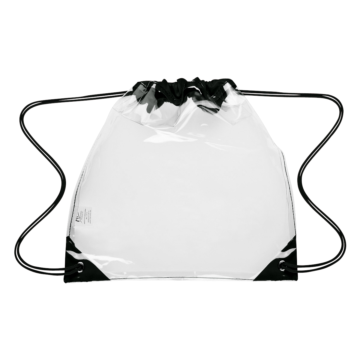 Touchdown Clear EVA Drawstring Backpack