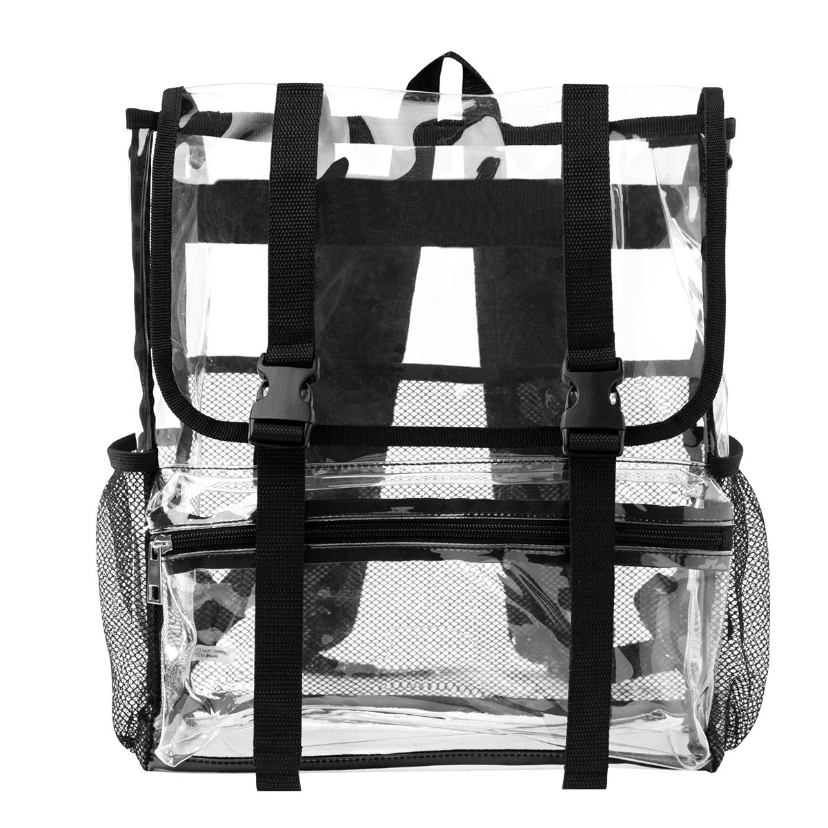 Clear Buckle Backpack