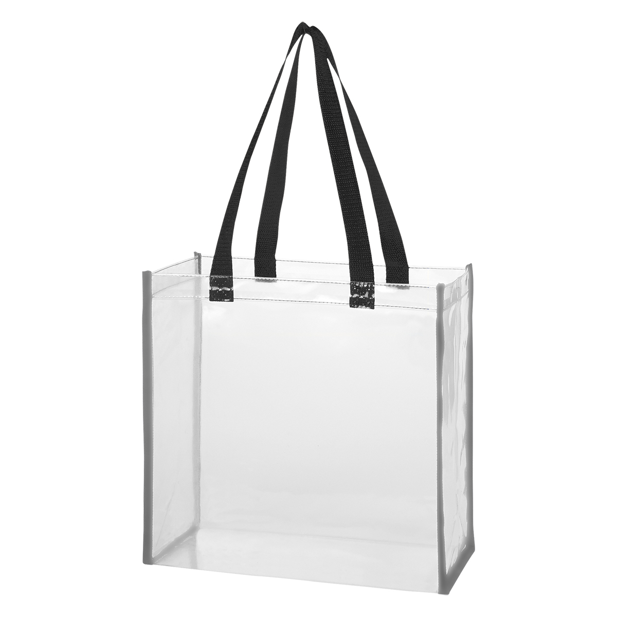 Reflective Shopper Clear Reflective Tote Bag