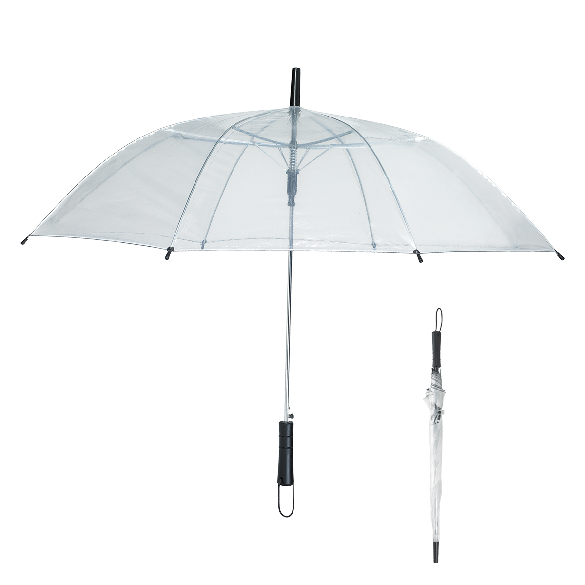 46" Arc Clear Umbrella