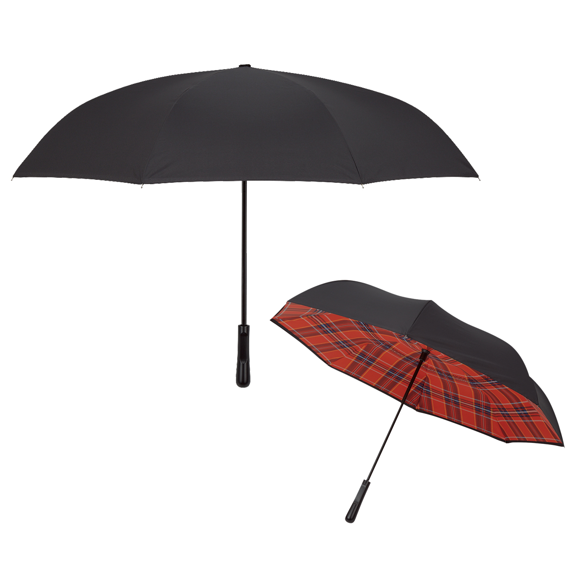48" Arc Tartan Inversion Umbrella