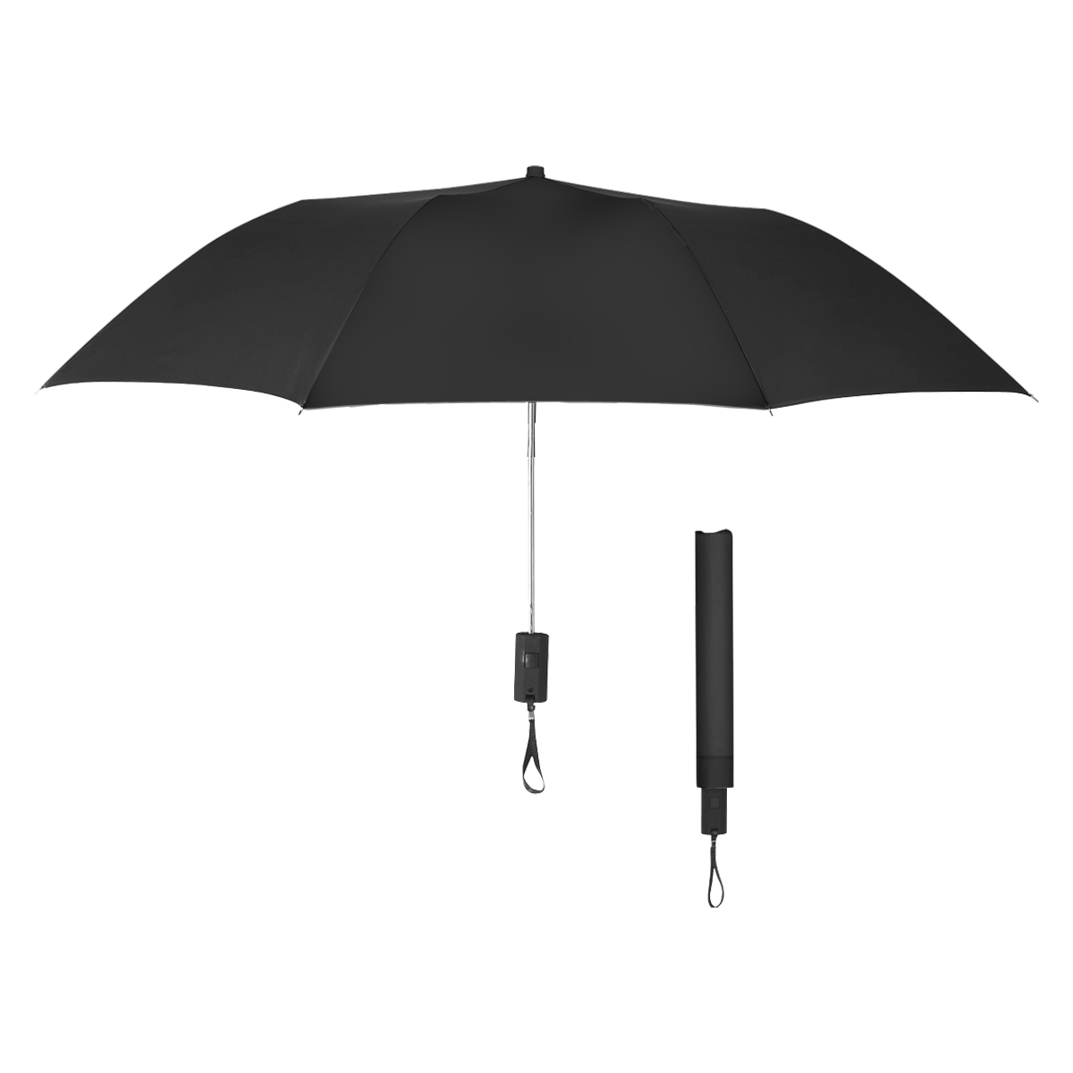 44" Arc Automatic Open Telescopic Folding Umbrella