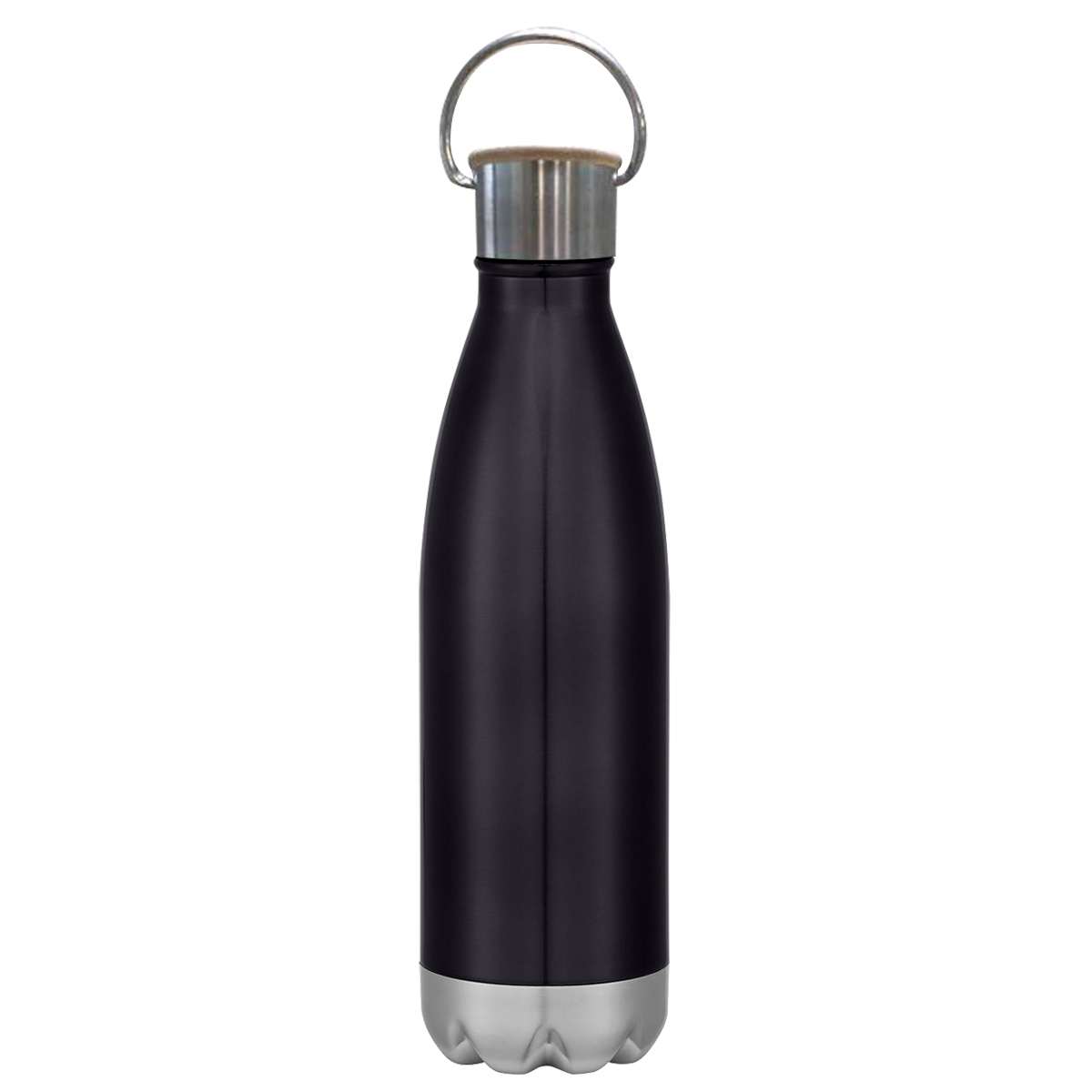16 Oz. Swiggy Stainless Steel Bottle With Bamboo Lid