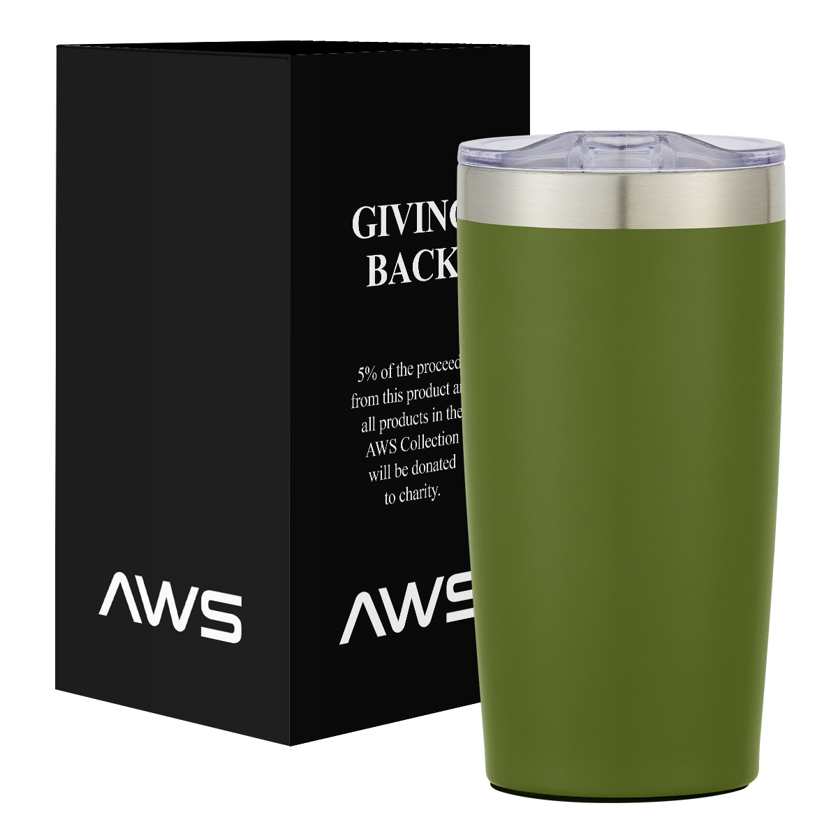 20 Oz. AWS Full Color Two-Tone Himalayan Tumbler