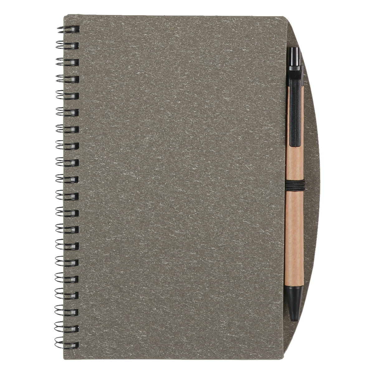 Eco-Inspired Spiral Notebook & Pen