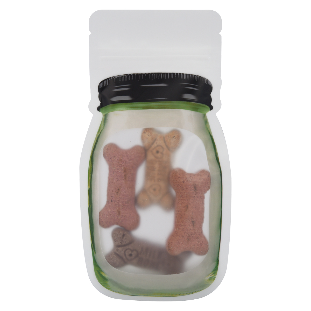 3.8 Oz. Reusable Storage Bag With Dog Bones