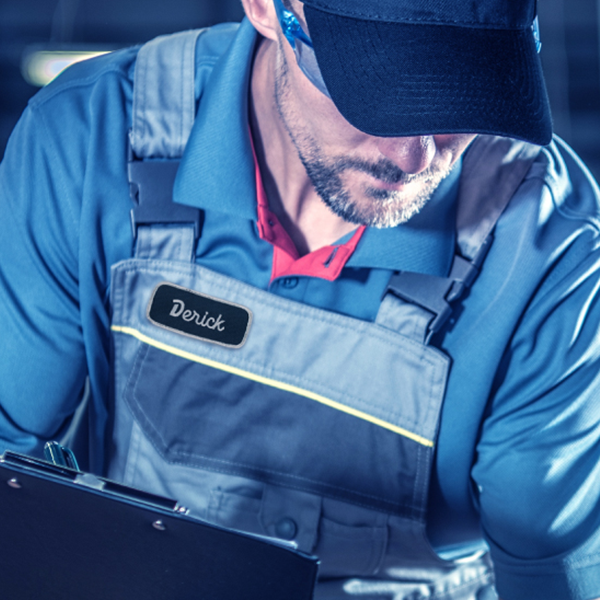 Parches personalizados con nombres o empresas