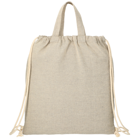 Recycled 5oz Cotton Drawstring Bag