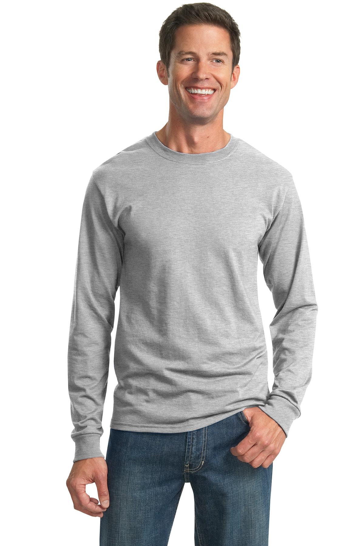 JERZEES - Dri-Power 50/50 Cotton/Poly Long Sleeve T-Shirt.  29LS