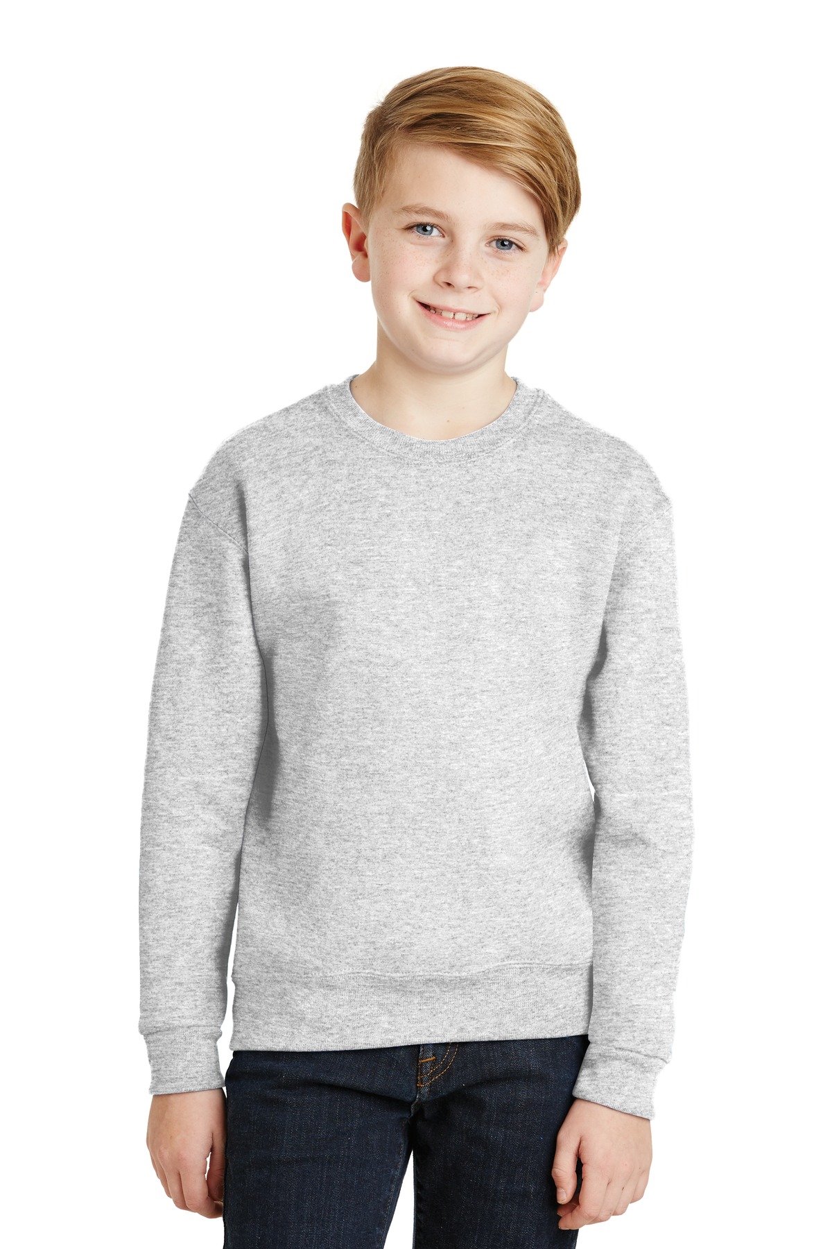 JERZEES - Youth NuBlend Crewneck Sweatshirt.  562B