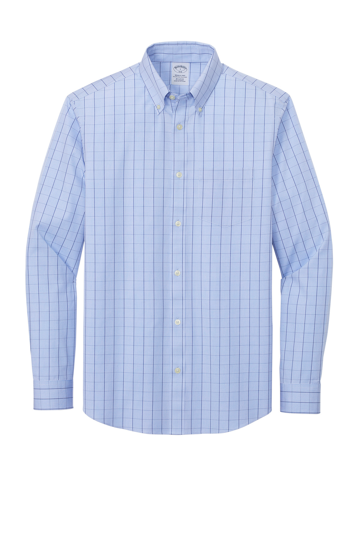 Brooks Brothers Wrinkle-Free Stretch Patterned Shirt BB18008