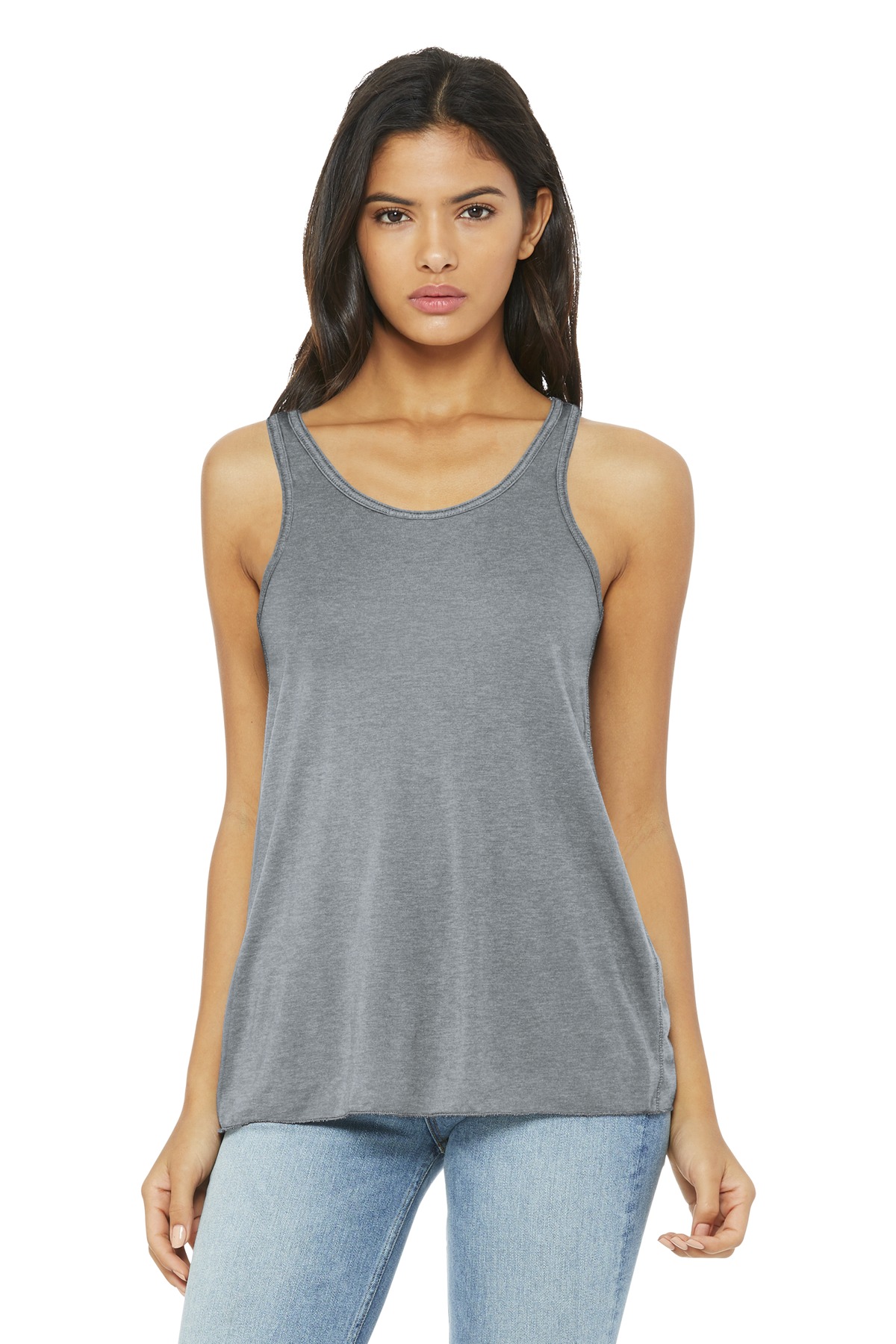 BELLA+CANVAS  Womens Flowy Racerback Tank. BC8800