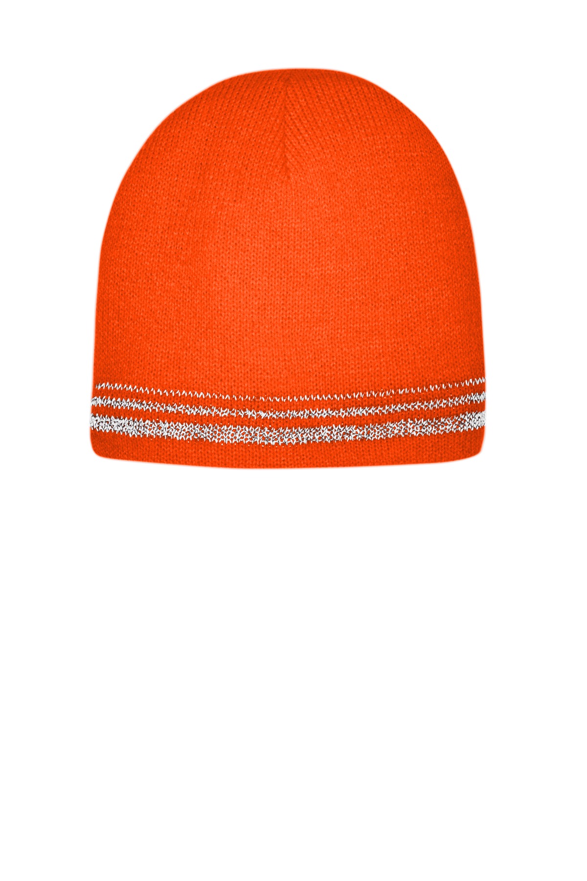 CornerStone   Lined Enhanced Visibility with Reflective Stripes Beanie CS804