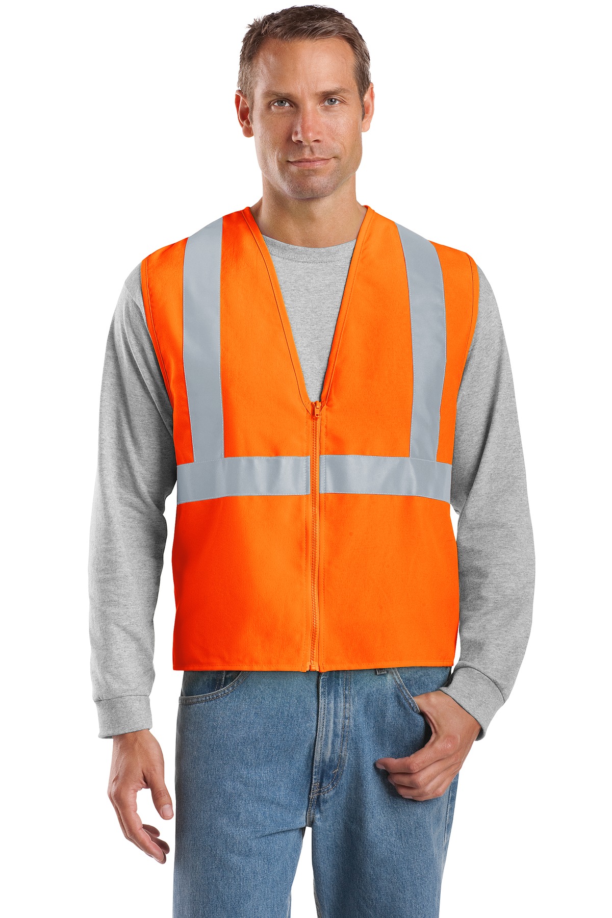 CornerStone - ANSI 107 Class 2 Safety Vest.  CSV400