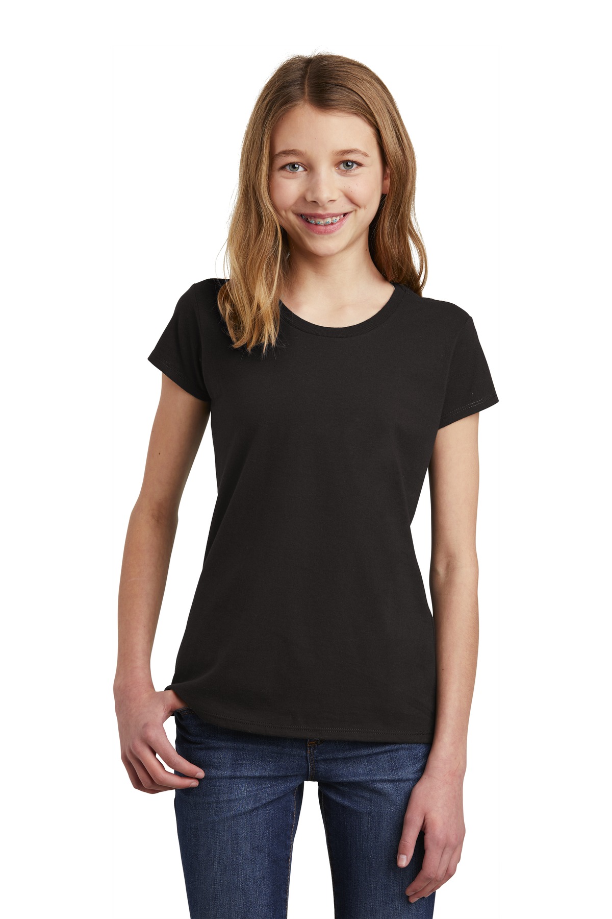 District  Girls Very Important Tee  .DT6001YG