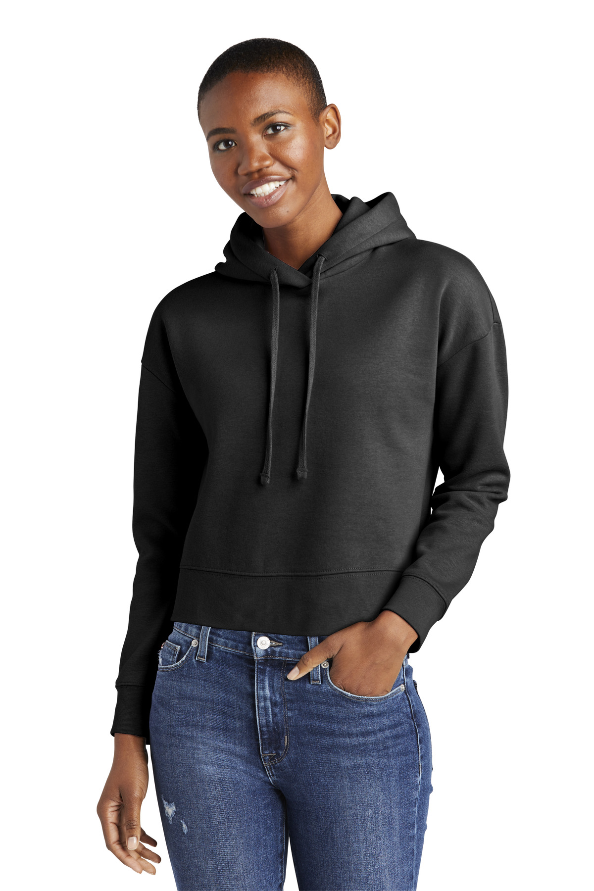 District Womens V.I.T. Fleece Hoodie DT6101