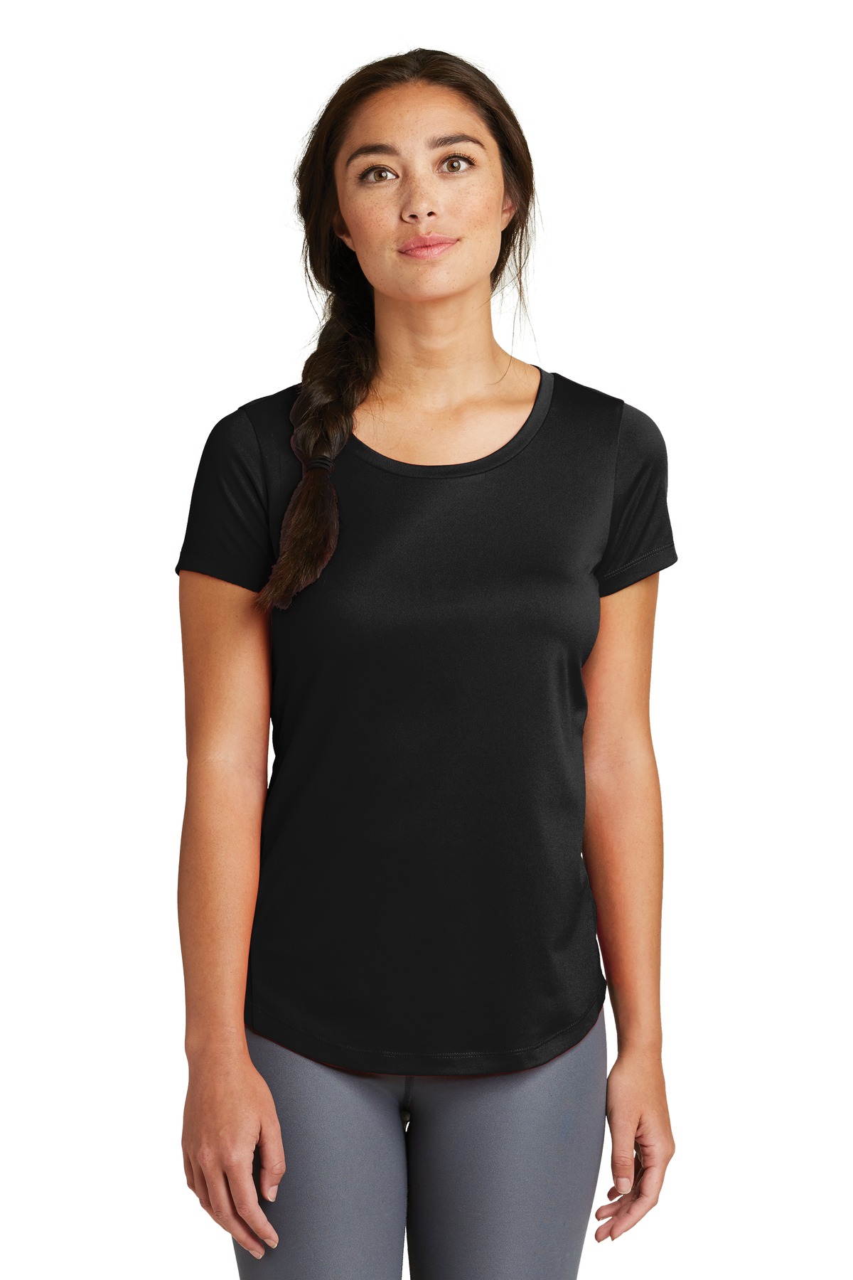 New Era  Ladies Series Performance Scoop Tee. LNEA200