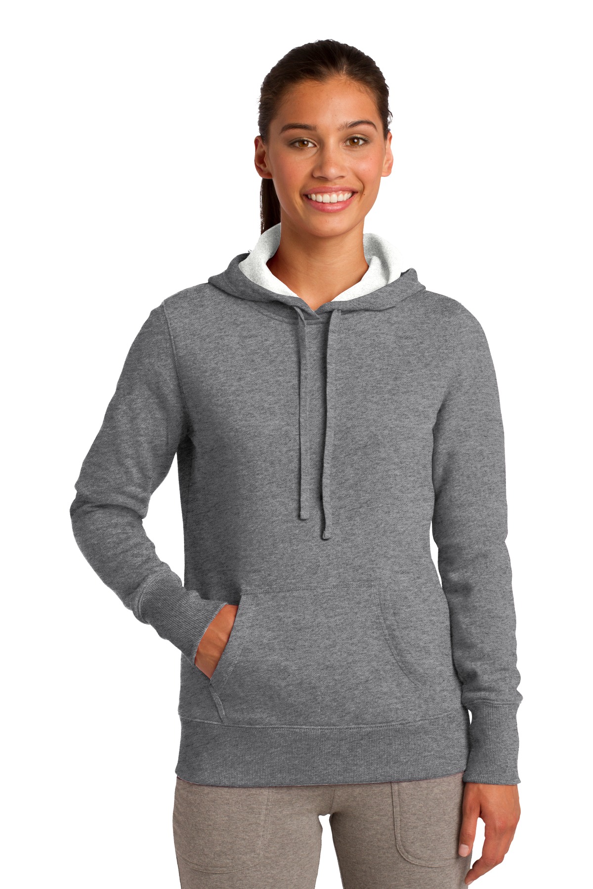 Sport-Tek Ladies Pullover Hooded Sweatshirt. LST254