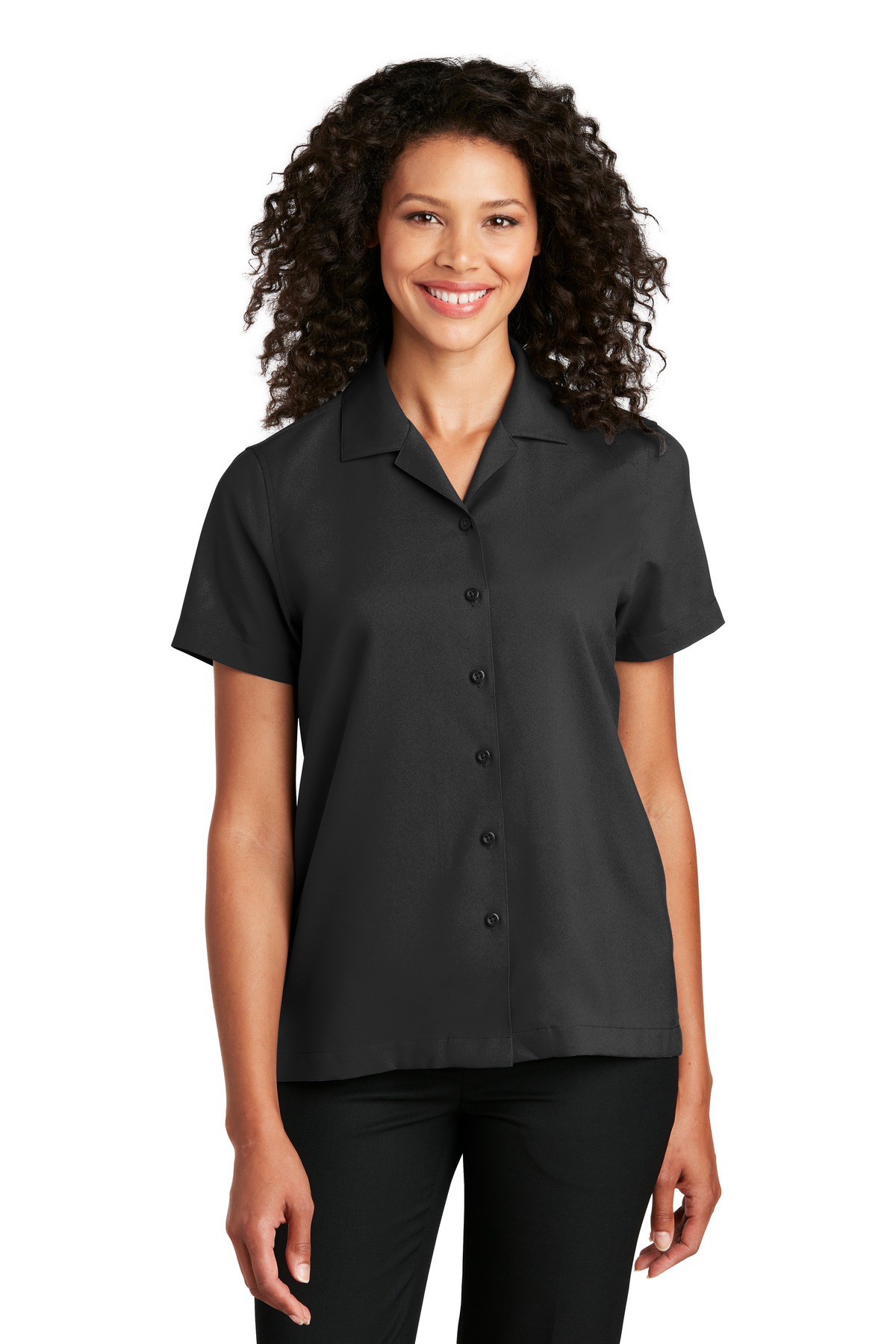 Port Authority  Ladies Short Sleeve Performance Staff Shirt LW400