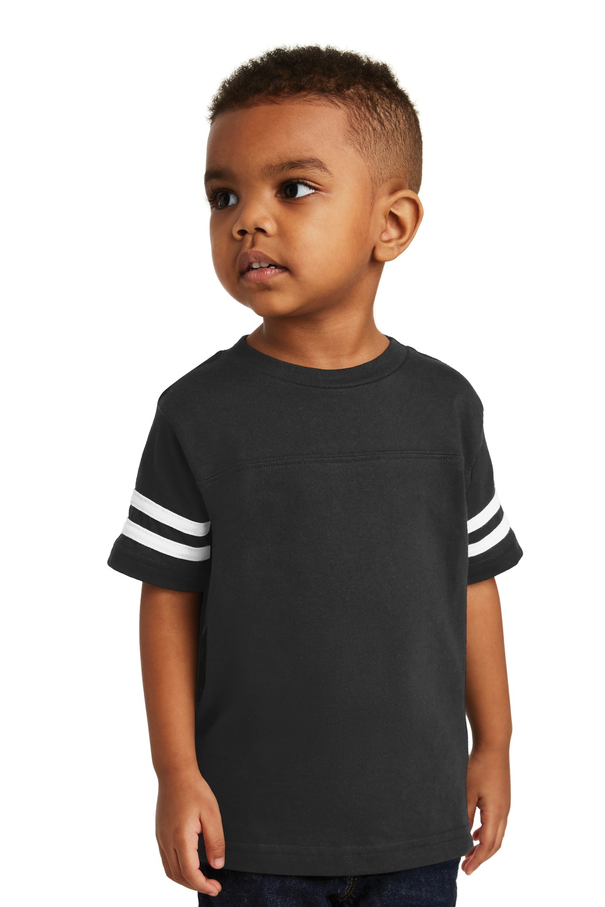 Rabbit Skins Toddler Football Fine Jersey Tee. RS3037