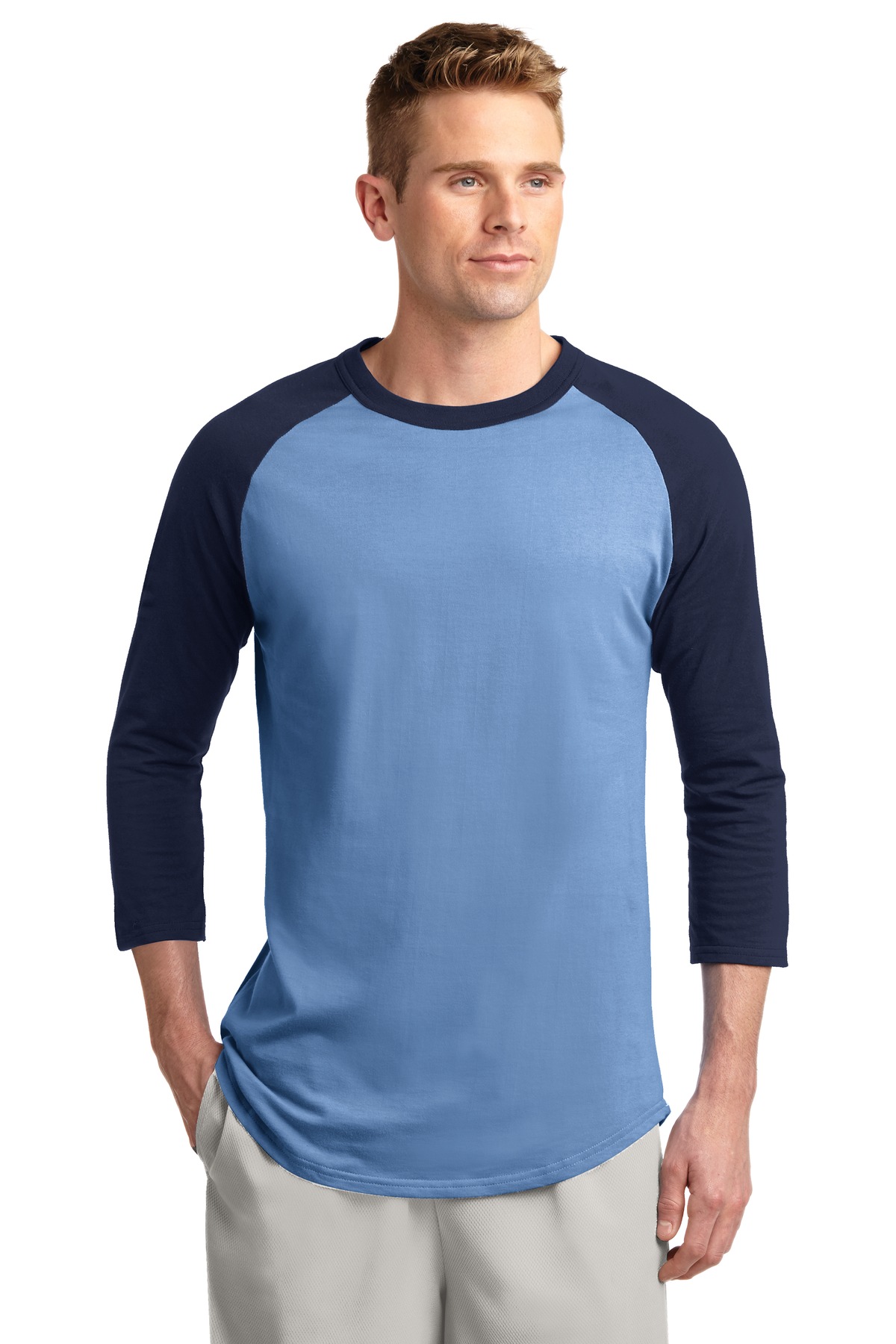 Sport-Tek Colorblock Raglan Jersey.  T200