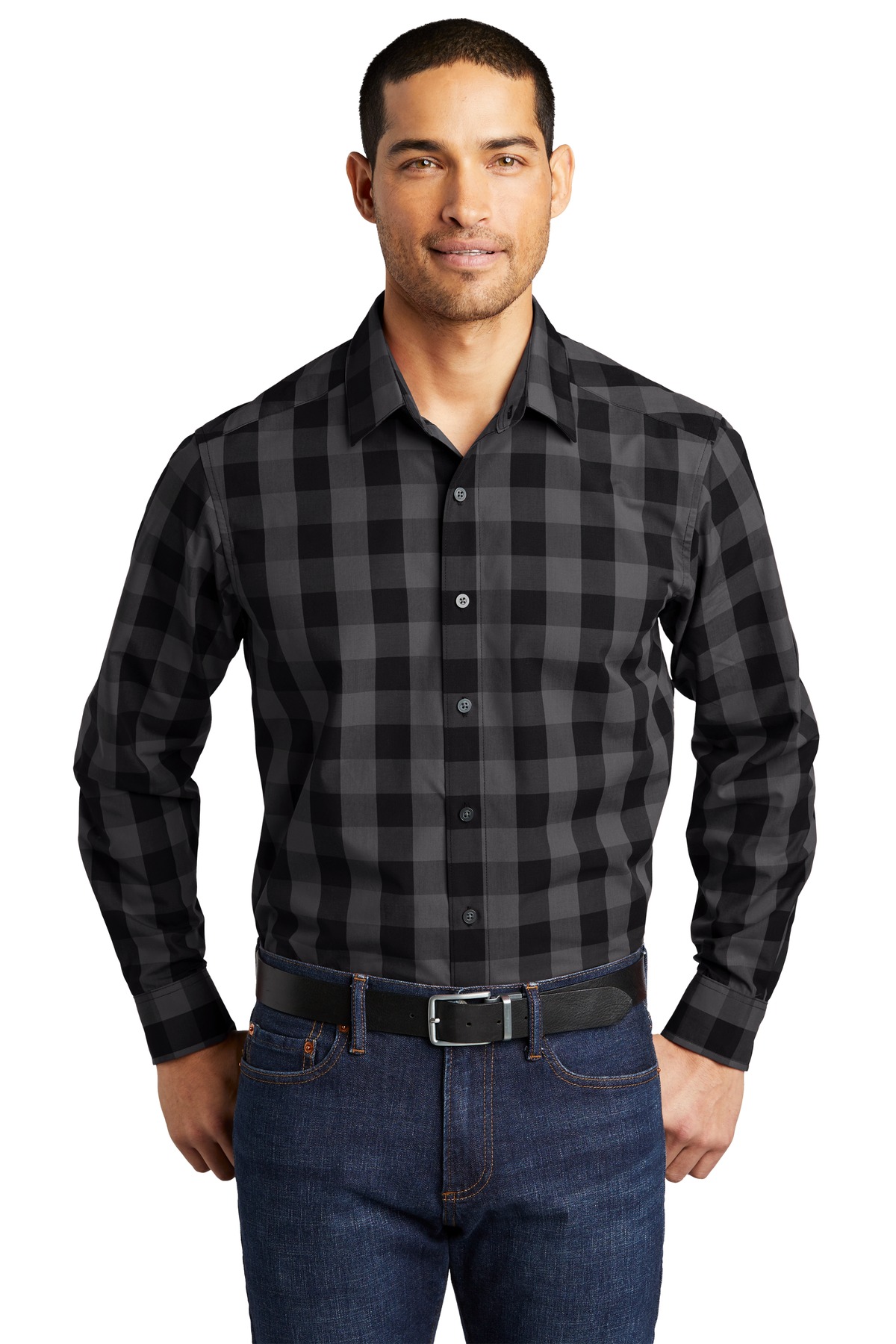 Port Authority  Everyday Plaid Shirt. W670