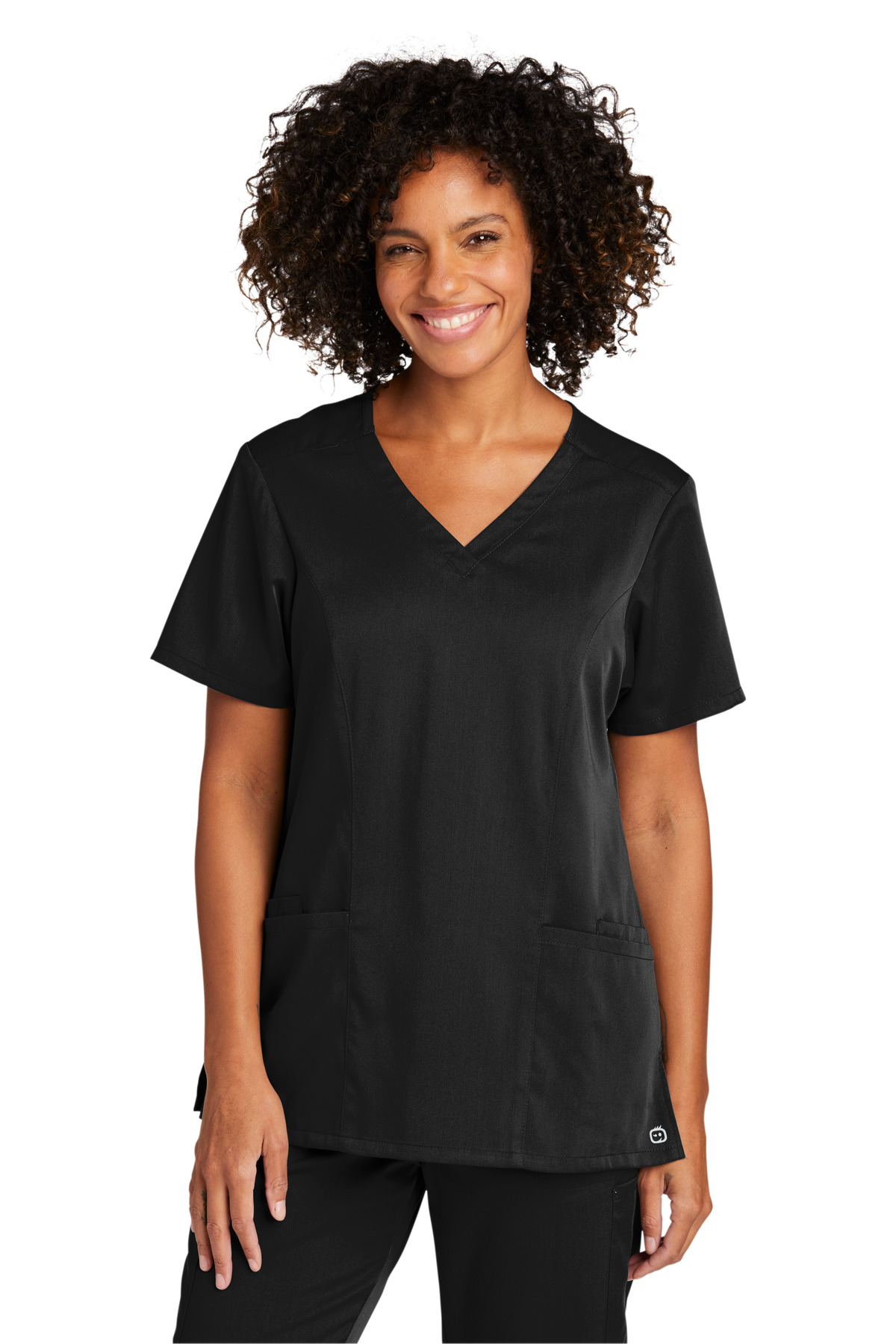 WonderWink Womens Premiere Flex V-Neck Top WW4168