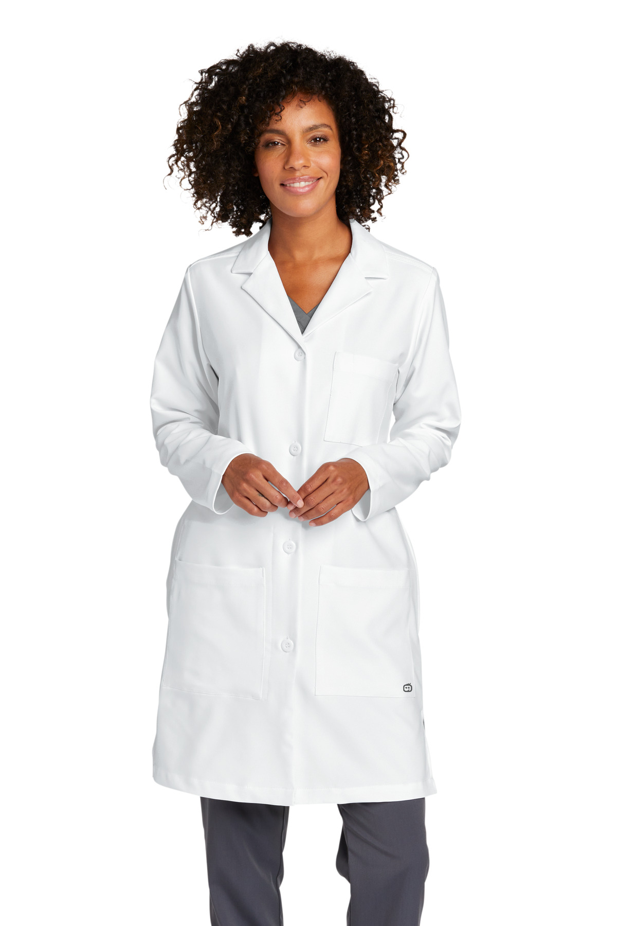 WonderWink Womens Long Lab Coat WW4172