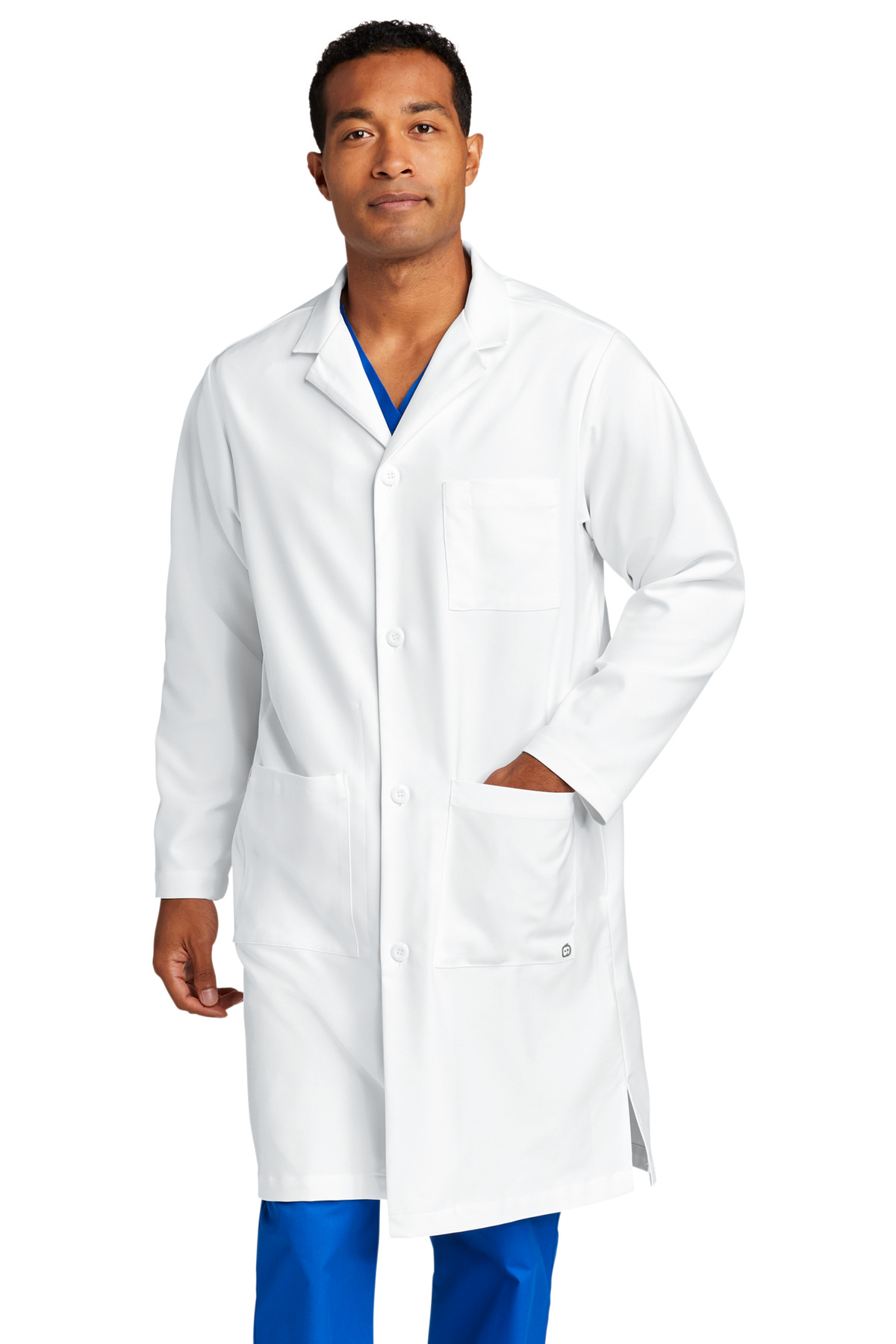 WonderWink Mens Long Lab Coat WW5172