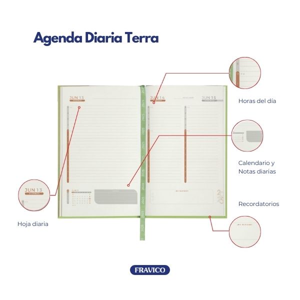 Agenda Diaria Terra